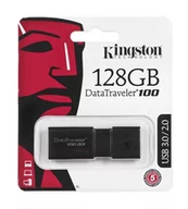 Pendrive - Pendrive KINGSTON DataTraveler 100 G3, 128 GB, USB 3.0 - miniaturka - grafika 1