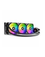 Chłodzenie wodne - Sharkoon S90 RGB AIO 360mm Watercooling Set - 1150, 1151, 1155, 1156, 1366, 2011, 2011-3, AM2, AM2+, AM3, AM3+, FM1, FM2, AM4, 2066, TR4, sTRX4, 1200, 1700, AM5 - miniaturka - grafika 1