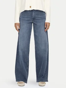 ONLY Jeansy Madison 15338787 Niebieski Wide Leg - Spodnie damskie - miniaturka - grafika 1