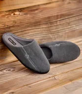 Kapcie męskie - Kapcie podszyte polarem Mężczyzna Atlas For Men - Kolor : Szary - Rozmiar : 39 - miniaturka - grafika 1