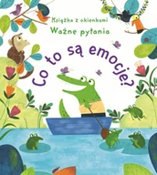 Baśnie, bajki, legendy - Co to są emocje? Książka z okienkami. Ważne pytania - Katie Daynes - miniaturka - grafika 1