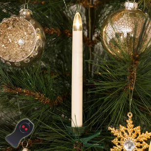 KonstSmide Bezprzew.lampki choin. LED, białe, wys. 16cm,10pkt - Pozostałe oświetlenie - miniaturka - grafika 4