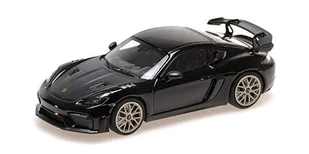 Minichamps Porsche Cayman Gt4 Rs - 2021 - Black W/ Neodyme Wheels - Samochody i pojazdy dla dzieci - miniaturka - grafika 1