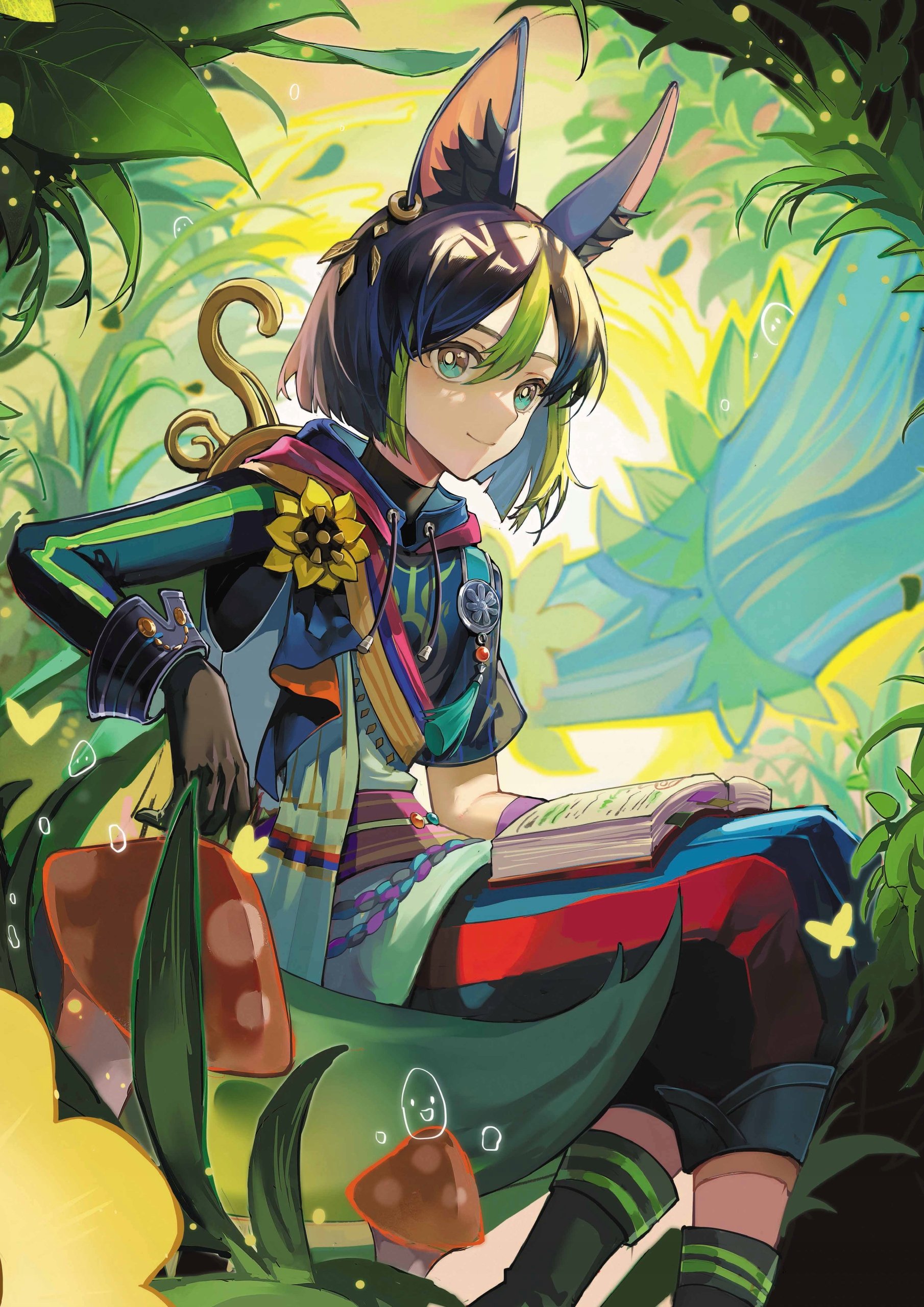 Plakat A3 Genshin Impact Anime Gra Tighnari
