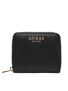 Guess Mały Portfel Damski Laurel II Slg SWZG74 59137 Czarny - Portfele - miniaturka - grafika 1