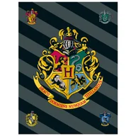Narzuty - Harry Potter Hogwarts Narzuta/koc 100x150 cm, OEKO-TEX - miniaturka - grafika 1