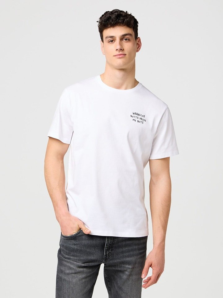 Wrangler Koszulka w kolorze białym