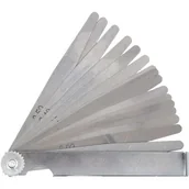 Poziomice, łaty, miary - Szczelinomierz 17 list 100 mm 0,02 x 1 mm Proline - miniaturka - grafika 1