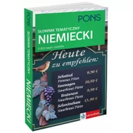 Słowniki języków obcych - Słownik tematyczny niemiecki PONS - miniaturka - grafika 1