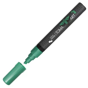 Toma Marker akrylowy TO-400 2,5mm zielony metalic TO-400MET46 - Markery permanentne - miniaturka - grafika 2