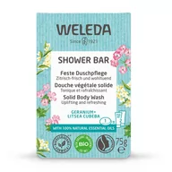 Mydła - Weleda Shower Bar Geranium + Litsea Cubera mydło w kostce 75 g - miniaturka - grafika 1