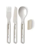 Kuchnia turystyczne i akcesoria - Sztućce turystyczne Sea to Summit Detour SL Steel Cutlery Set 3P - miniaturka - grafika 1