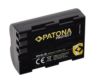 PATONA - Bateria Nikon EN-EL3e 2000mAh Li-Ion Protect - Baterie i akcesoria - miniaturka - grafika 1