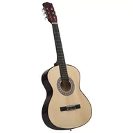 Gitary klasyczne - vidaXL Gitara klasyczna dla początkujących, 4/4 39", lipa vidaXL - miniaturka - grafika 1