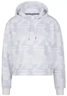 Bluzy damskie - Fila Damska bluza z kapturem Ruma AOP, Jasna biała róża, XXL - miniaturka - grafika 1
