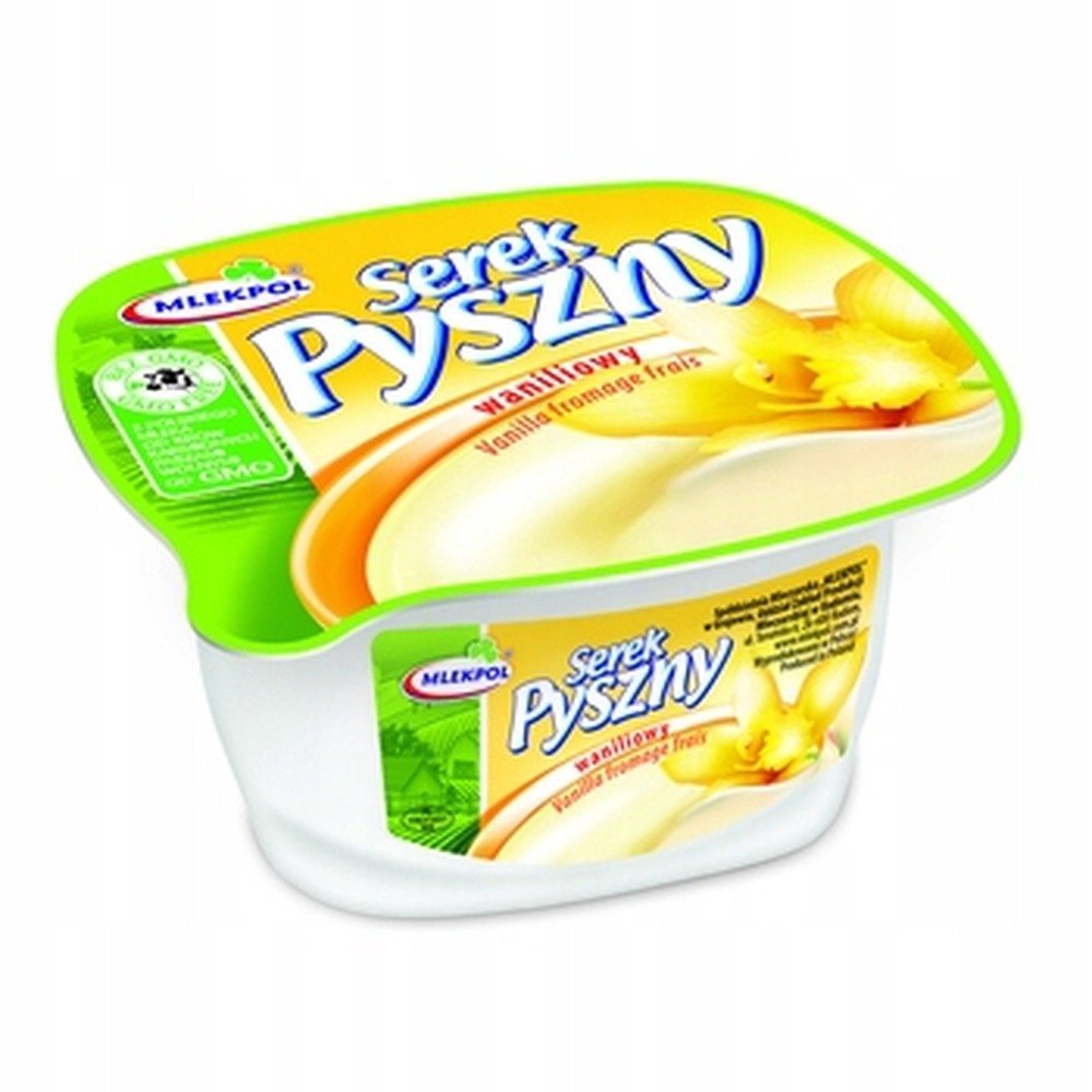 Serek homogenizowany Mlekpol Pyszny waniliowy 140 g