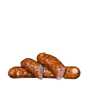 Kiełbasa myśliwska z dzika 250g - Schronisko Bukowina - Pasztet i przetwory mięsne - miniaturka - grafika 1