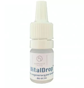 St Hippolyt Hippovet VitalDrop  regeneracyjne krople do oczu 5 ml - Akcesoria jeździeckie - miniaturka - grafika 1