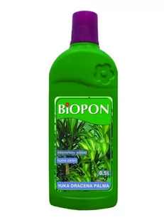 Biopon Nawóz do yuki, draceny, palmy, butelka 500ml, marki - Nawozy ogrodnicze - miniaturka - grafika 1