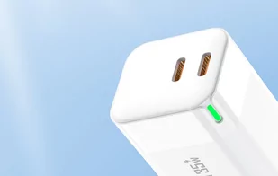 Ładowarka sieciowa Foneng GAN35 2x USB-C 2.4A (biała) - Ładowarki i akumulatory - miniaturka - grafika 4