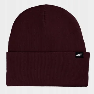 Czapka Zimowa 4F Beanie Uniseks Męska Damska Acapu512 Aw24 - Czapki damskie - miniaturka - grafika 1