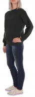 Bluzy damskie - Lee Reflective Sws Dk Damska Bluza Logo Nadruk Bottle Green L36Fttbb-S - miniaturka - grafika 1