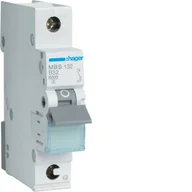 Bezpieczniki elektryczne - Hager polo MCB Wyłącznik nadprądowy Icn=6000A 1P B 32A QuickConnect MBS132 MBS132 - miniaturka - grafika 1