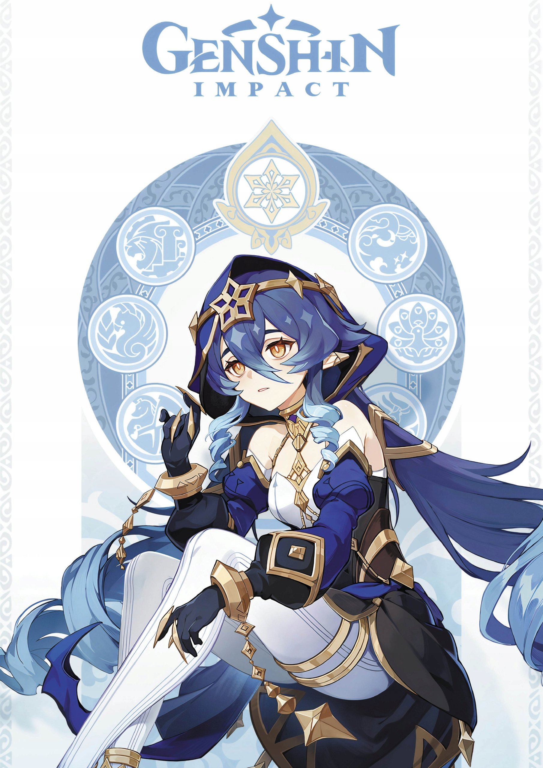 Plakat A1 Genshin Impact Anime Gra Layla