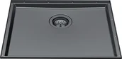 Zlewozmywaki - Foster Zlewozmywak PHANTOM BASE cm 50x40 GUNMETAL - miniaturka - grafika 1