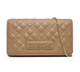Love Moschino TORBA QUILTED PU BEIGE, beżowy, jeden rozmiar, beżowy, Taille unique - Torebki damskie - miniaturka - grafika 1