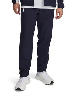 Under Armour Spodnie funkcyjne "Rival" w kolorze granatowym - Odzież trekkingowa męska - miniaturka - grafika 1