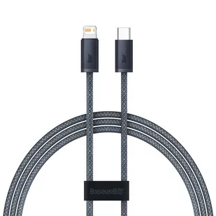 Baseus kabel do iPhone USB Typ C - Lightning 1m, Power Delivery 20W szary (CALD000016) CALD000016 - Kable USB - miniaturka - grafika 1