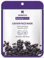 Maseczki do twarzy - Odżywcza maska do twarzy Sesderma Black Caviar Active Nourishing Face Mask 22 ml (8429979449627) - miniaturka - grafika 1