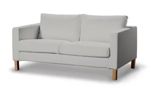 Dekoria pl pl Pokrowiec na sofę Karlstad 2-osobową nierozkładaną krótki jasny popiel 165 x 89 x 64 cm Etna 617-705-90 - Pokrowce na meble - miniaturka - grafika 1