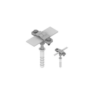 AN-57C/OG/ Uchwyt na drut-bednarkę, M12 L=16cm,B-30mm /OG/ - Piorunochrony - miniaturka - grafika 1
