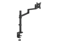 Inne akcesoria audio-wideo - NEOMOUNTS BY NEWSTAR Screen Desk Mount 17-27inch clamp+grommet 1 screen Black - miniaturka - grafika 1