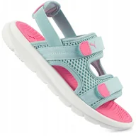 Buty dla dziewczynek - Dziecięce sandały sportowe Puma Evolve Sandal PS - miniaturka - grafika 1
