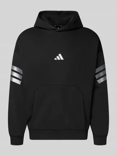 Bluza z kapturem z logo i kieszenią kangurką - Bluzy męskie Bluza z kapturem z logo i kieszenią kangurką - Bluzy męskie - miniaturka - grafika 1