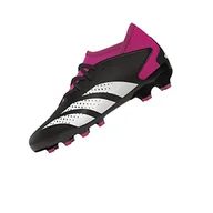 Piłka nożna - adidas Predator Accuracy.3 dziecięce buty piłkarskie, uniseks, cblack ftwwht teshpk, 31 EU - miniaturka - grafika 1