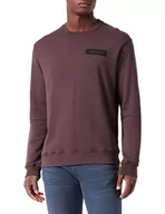 Bluzy męskie - Replay bluza męska, 520 Deep Burgundy, S - miniaturka - grafika 1