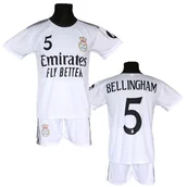 Piłka nożna - BELLINGHAM koszulka + spodenki strój sporotwy MADRYT dla dzieci - miniaturka - grafika 1