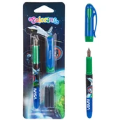 Pióra wieczne - Pióro ze stalówką i 2 wymiennymi nabojami COLORINO NASA - miniaturka - grafika 1
