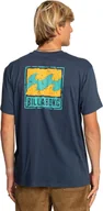 Koszulki męskie - t-shirt męski BILLABONG STAMP TEE Denim - 4766 - miniaturka - grafika 1