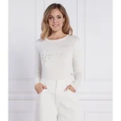 Swetry damskie - GUESS Sweter LILIANE | Regular Fit - miniaturka - grafika 1