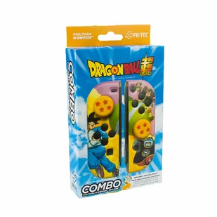 Okładki Kontrolera Joy Con Nintendo Switch - Oficjalna Licencja Dragon Ball Z - Silikonowe Uchwyty - Akcesoria do Nintendo - miniaturka - grafika 1