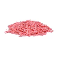 Dodatki do ciast w proszku - Pałeczki Cukrowe Różowe 1 kg Do Dekoracji Słodkości - miniaturka - grafika 1