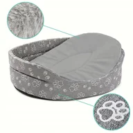 Legowiska dla psów - Legowisko dla psa kota STANDARD L CLAW+ FUTRO - miniaturka - grafika 1