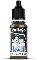 Akcesoria i części modelarskie - Vallejo: 70.740 - Model Color - Camouflage Middle Brown - miniaturka - grafika 1