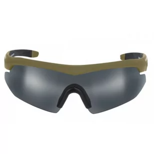 Swiss Eye - Okulary strzeleckie Nighthawk z zestawem wizjerów - Rubber Green - 40293 - Ochrona oczu i twarzy - miniaturka - grafika 1