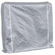 Wózki magazynowe - vidaXL Stojak na drewno opałowe z drutem stalowym, 150x25x150 cm, stal - miniaturka - grafika 1